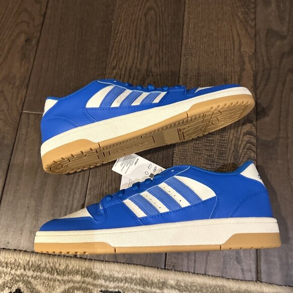 adidas Break Start Sneakers Men's Size 10.5 Blue/ White IH7967 - Picture 2 of 7